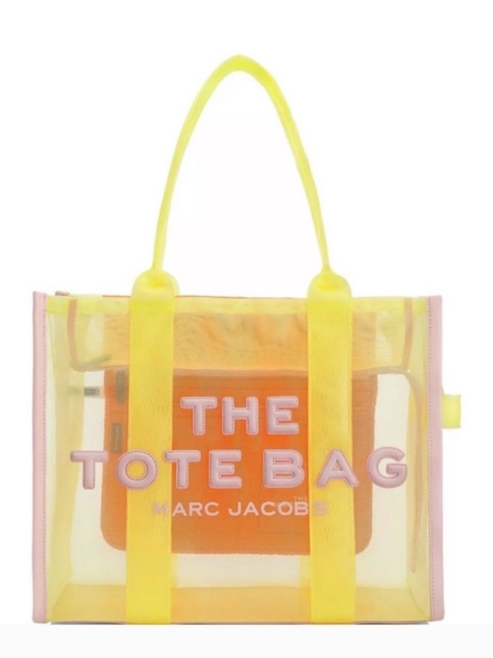 Marc Jacobs The Mesh Tote Bag
Medium Yellow/Multi